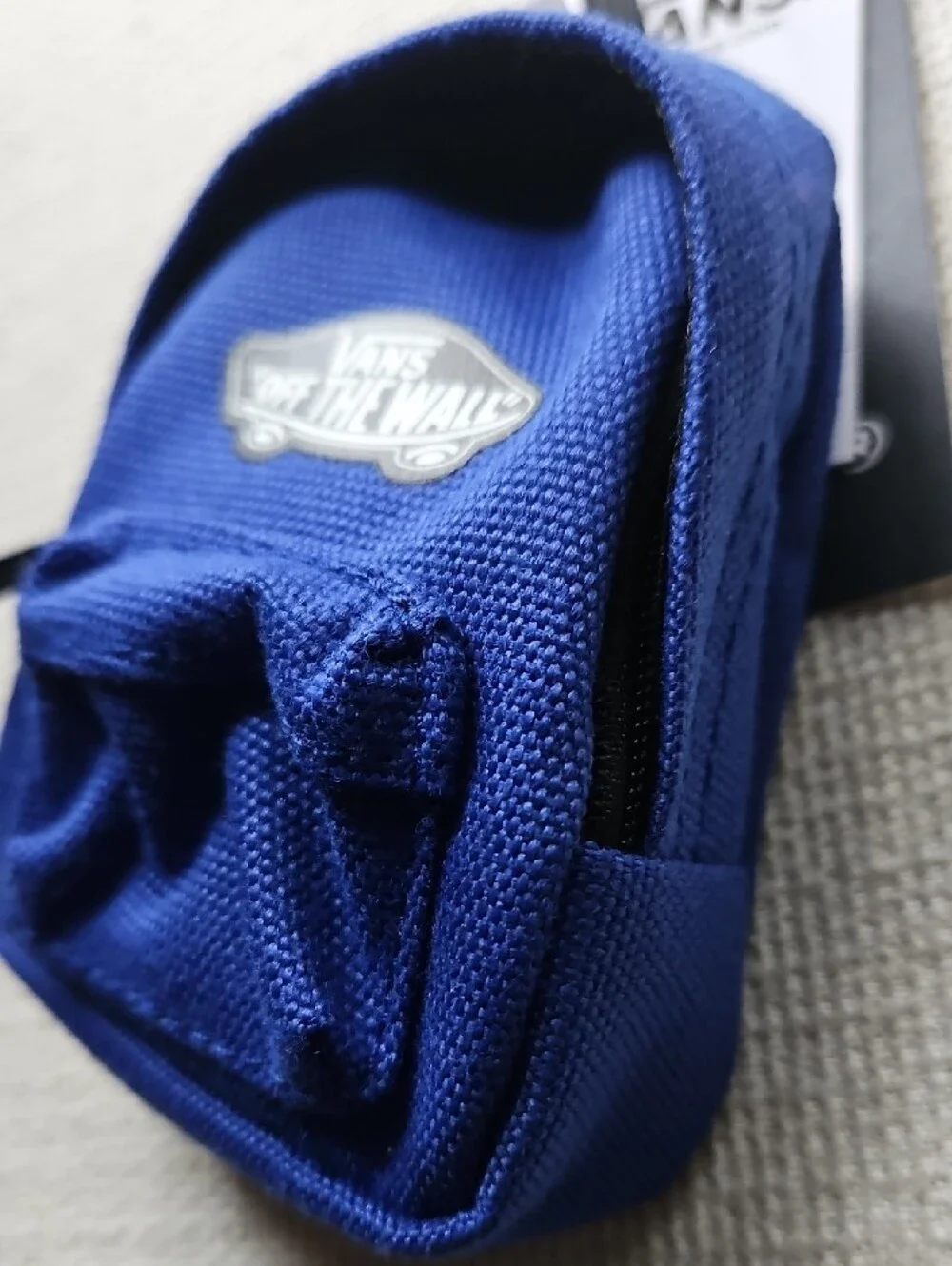 Vans Royal Blue Mini Bagcharm with 'Off The Wall' Logo